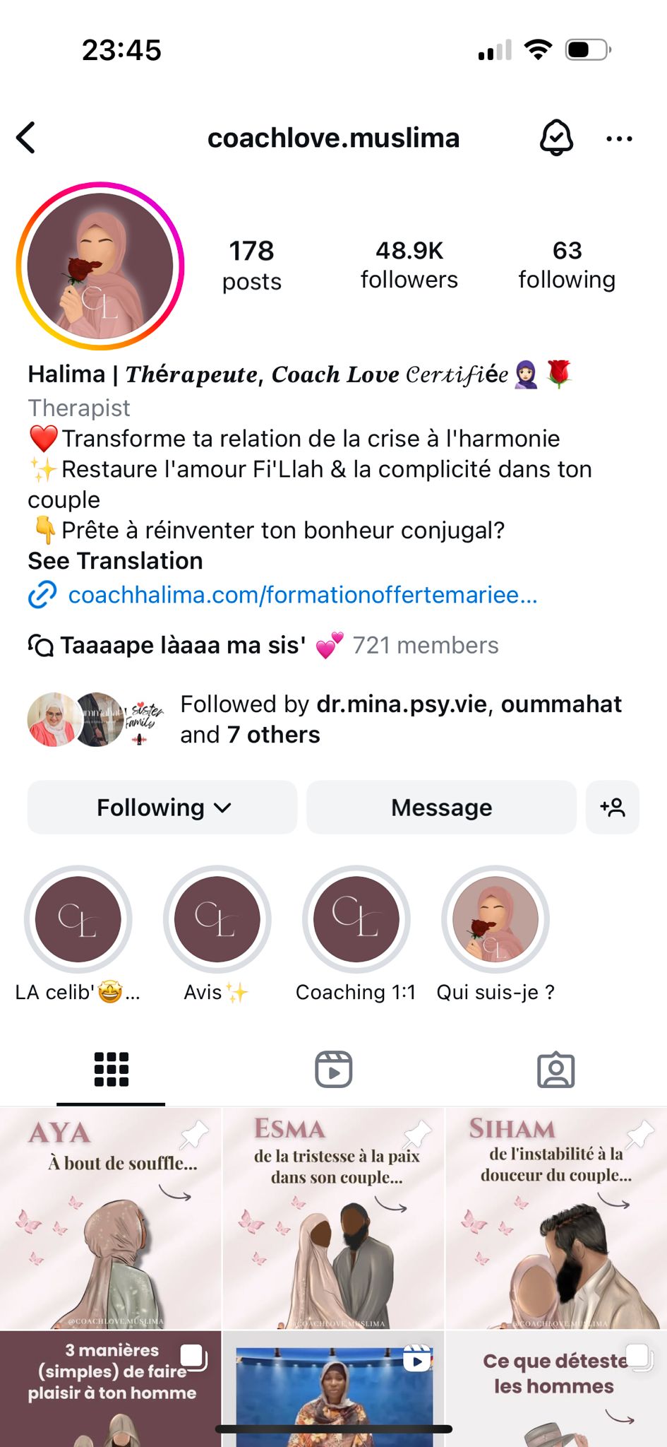 Atelier Zoom : Briser le cycle de la dépendance affective + Droits et devoirs des époux - 16 et 17 février - 17h-20h – Image 11