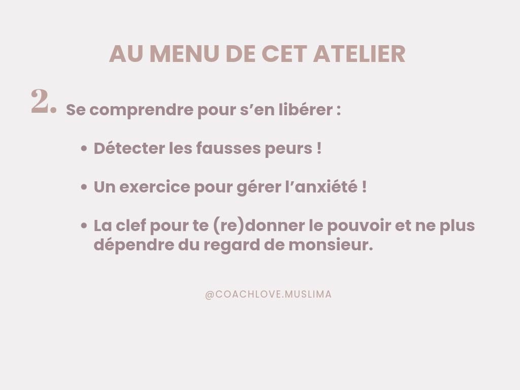 Atelier Zoom : Briser le cycle de la dépendance affective + Droits et devoirs des époux - 16 et 17 février - 17h-20h – Image 4