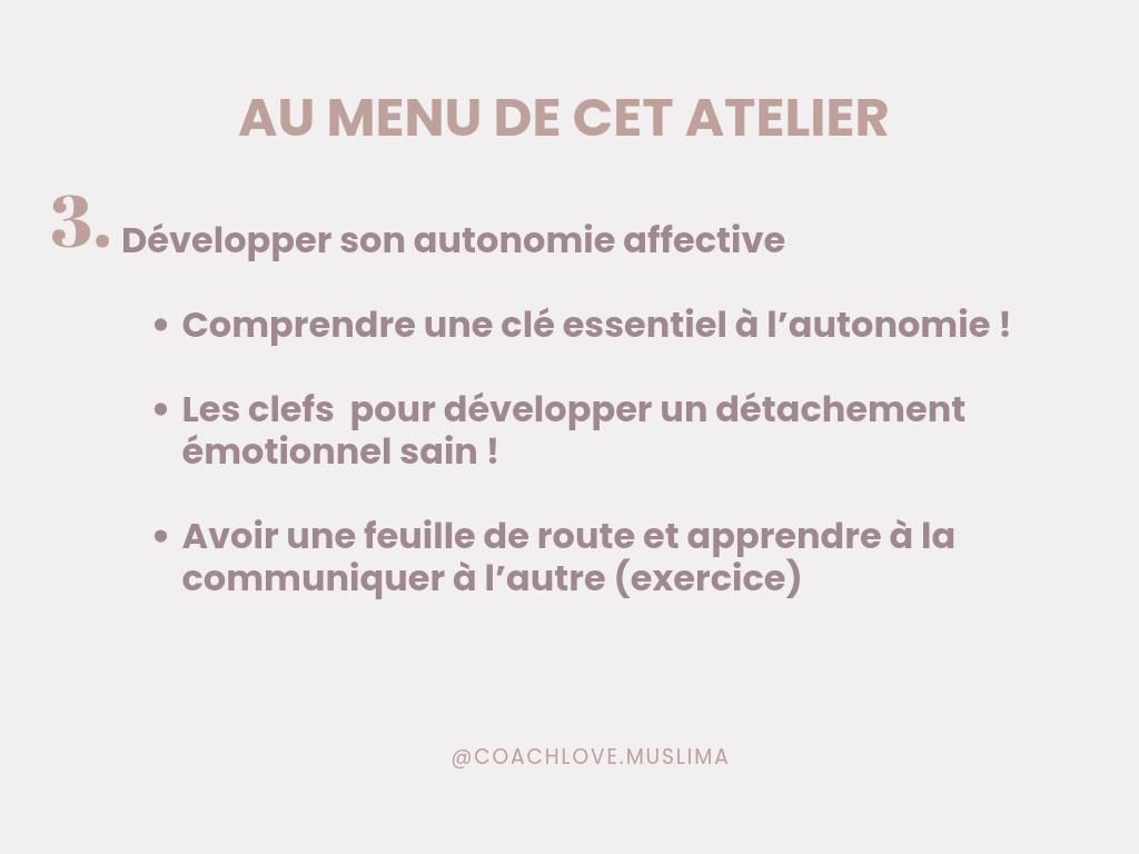 Atelier Zoom : Briser le cycle de la dépendance affective + Droits et devoirs des époux - 16 et 17 février - 17h-20h – Image 5