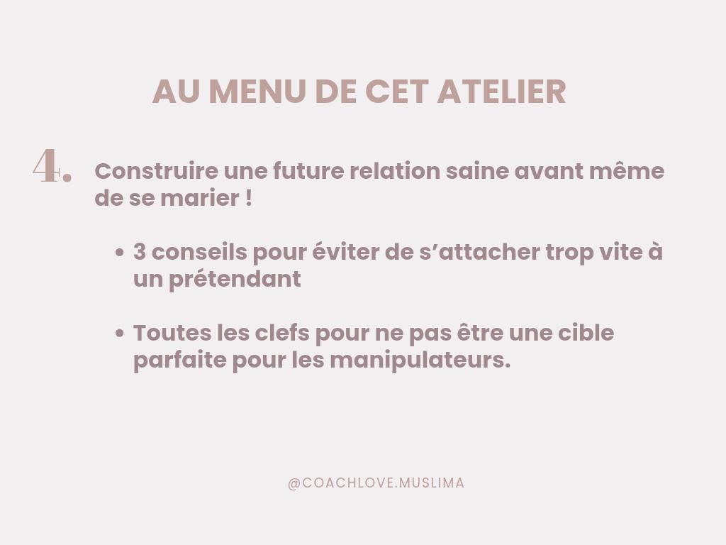 Atelier Zoom : Briser le cycle de la dépendance affective + Droits et devoirs des époux - 16 et 17 février - 17h-20h – Image 6